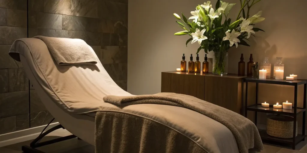 A professional room ready for non-surgical facial aesthetics treatments.