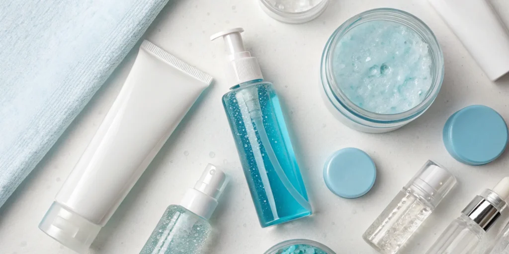 Medical-grade skincare products specifically designed to treat and clear acne.