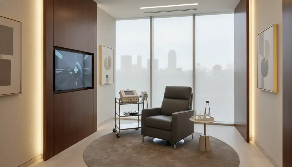 Laser hair removal for men Pittsburgh consultation room