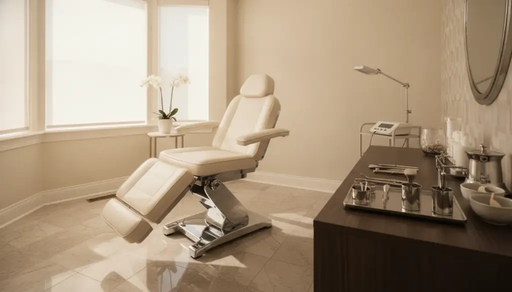 Elegant medical spa consultation room in Sewickley